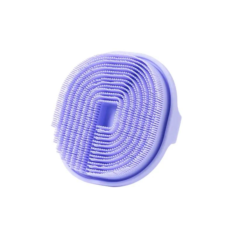 Soft silicone body scrubber and shampoo brush - MRSLM