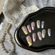 hand-worn flower nails - MRSLM