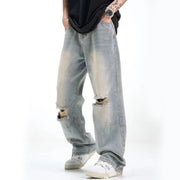 Loose straight cotton pants, view 2 - MRSLM