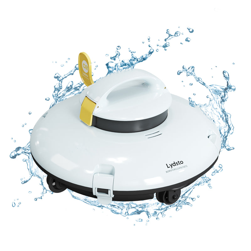 cordless robotic pool cleaner, view 2 - MRSLM