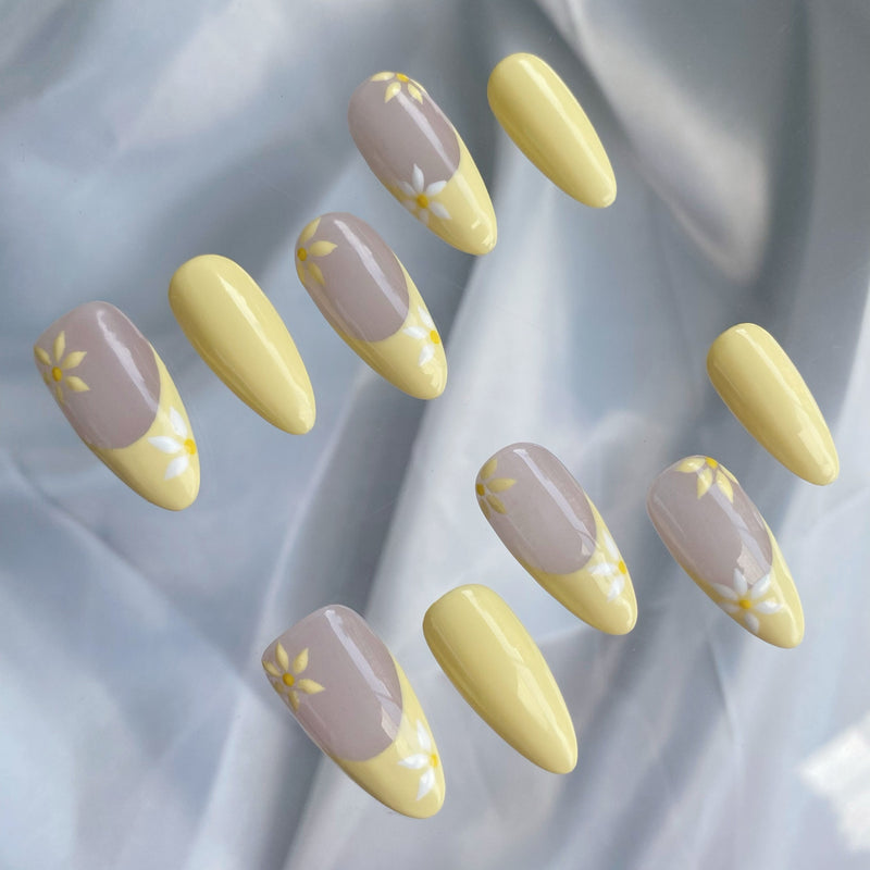 handmade almond nail tips, view 10 - MRSLM