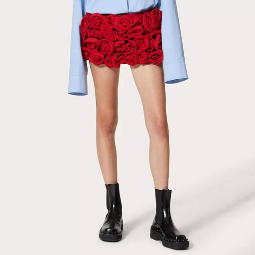 High waist applique shorts - MRSLM
