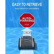 cordless robotic pool cleaner, view 7 - MRSLM