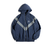 Retro reflective bomber jacket, view 3 - MRSLM