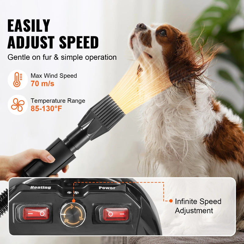 2000W pet hair dryer, view 6 - MRSLM