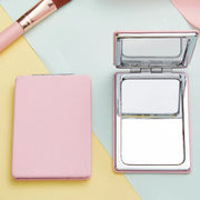 portable folding makeup mirror, view 4 - MRSLM