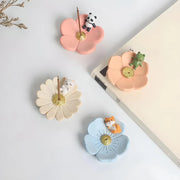 mini resin cherry blossom incense holder, view 6 - MRSLM