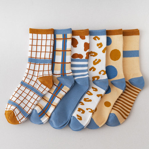 Cute pattern cotton socks - MRSLM
