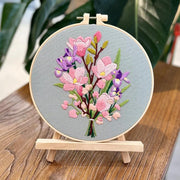 flower embroidery kit for beginners - MRSLM