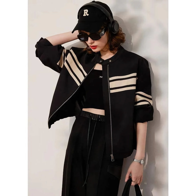 Women's striped jacket, view 8 - MRSLM