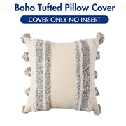 Boho tufted sofa cushion cover, view 11 - MRSLM