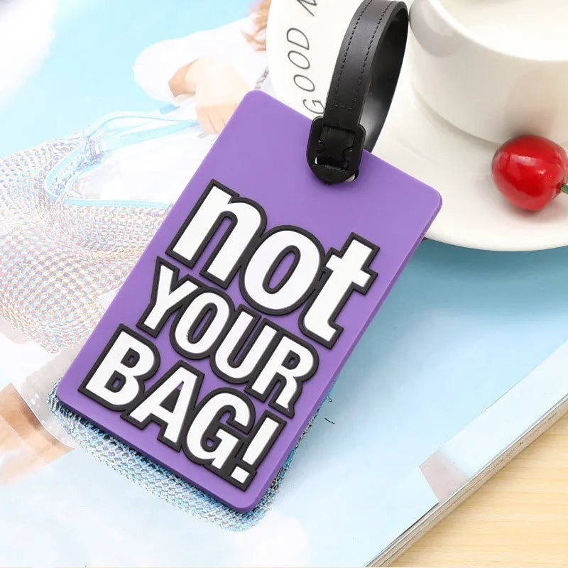 not your bag silicone luggage tags, view 19 - MRSLM