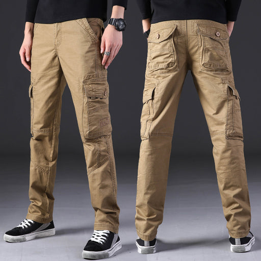men's multi-pocket cargo pants - MRSLM
