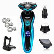 rechargeable electric shaver and beard trimmer, view 8 - MRSLM