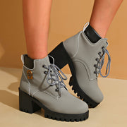 Chunky heel Martin boots - MRSLM
