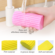 magical PVA dust cleaning sponge, view 4 - MRSLM
