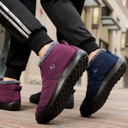 Waterproof fur-lined winter snow boots, view 2 - MRSLM