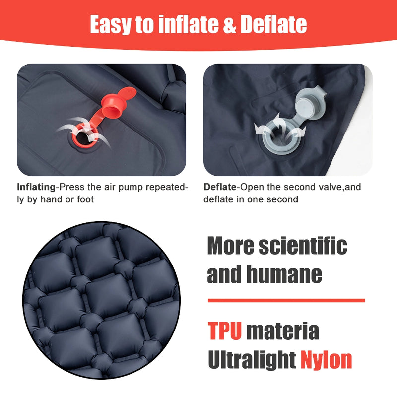 ultralight camping mattress, view 12 - MRSLM