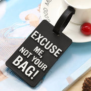not your bag silicone luggage tags, view 5 - MRSLM