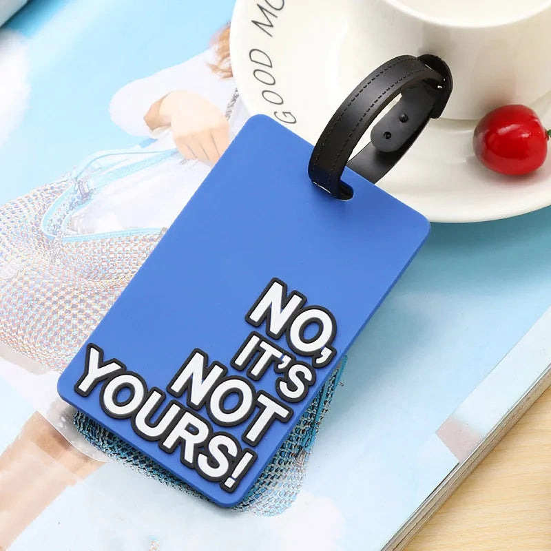 not your bag silicone luggage tags, view 11 - MRSLM