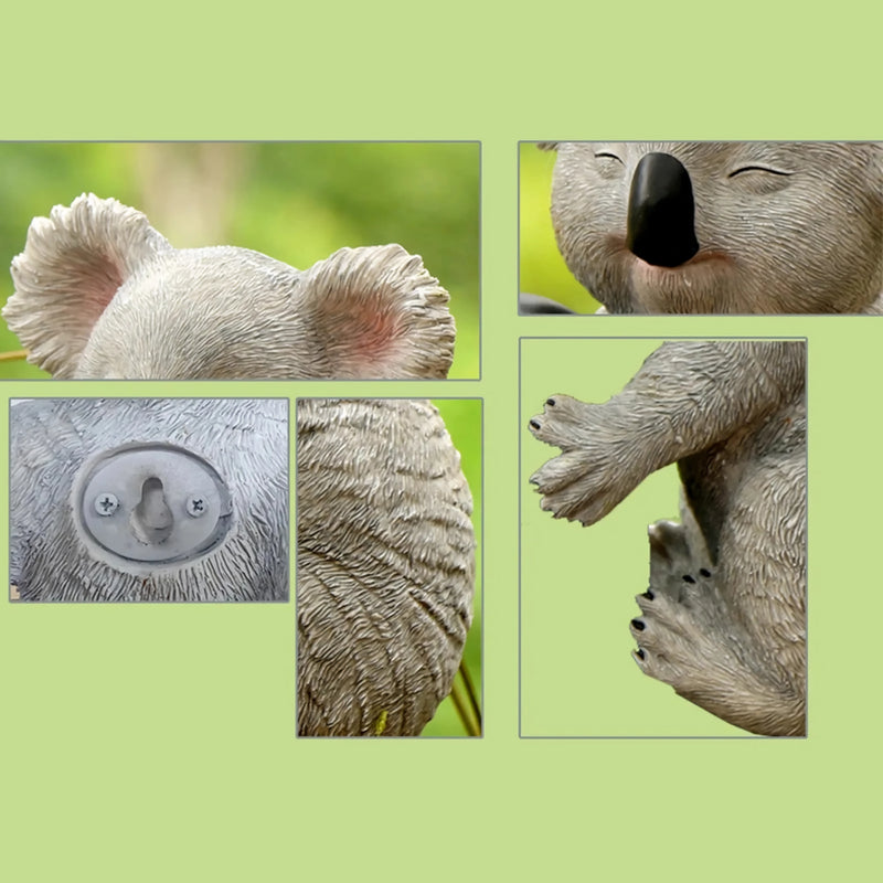 outdoor koala garden statue, view 6 - MRSLM