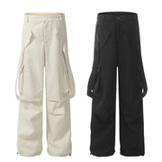 men's ribbon pocket cargo pants, view 8 - MRSLM