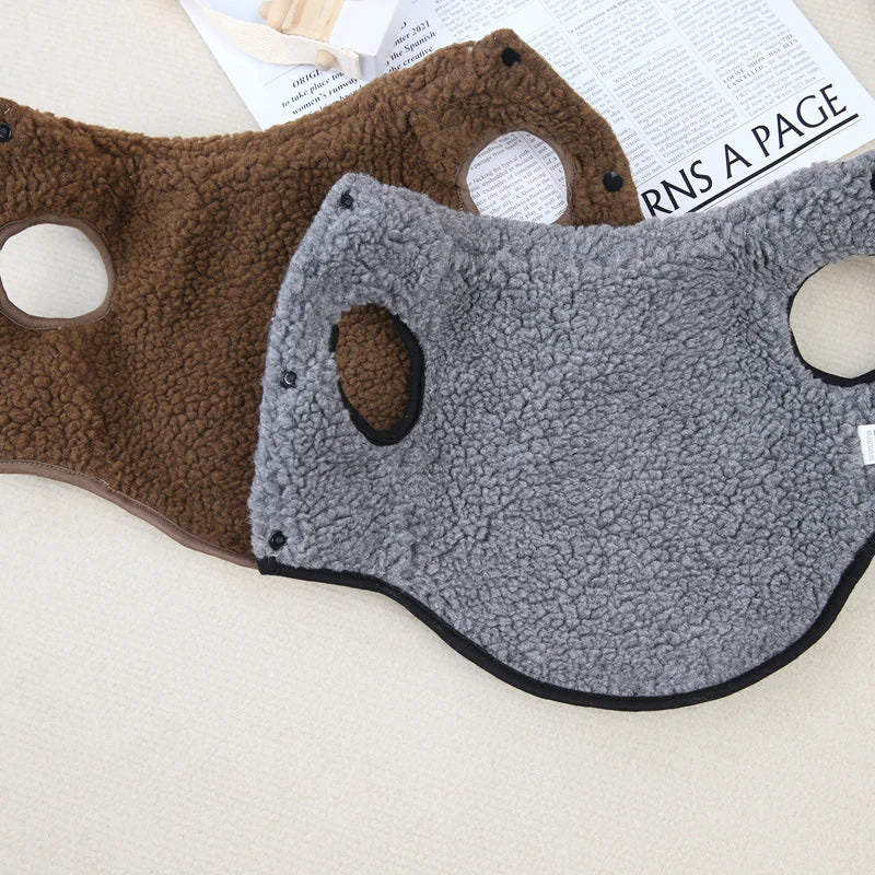 cozy winter dog coat, view 8 - MRSLM