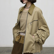 streetwear double zipper jacket, view 6 - MRSLM