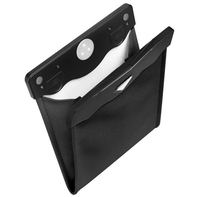 foldable front-row car trash can, view 5 - MRSLM