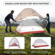 ultralight portable 1-person camping tent, view 4 - MRSLM