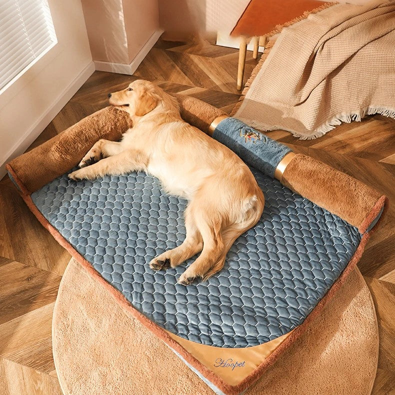 luxury pet sofa bed with pillow - MRSLM