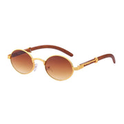 vintage oval sunglasses, view 4 - MRSLM