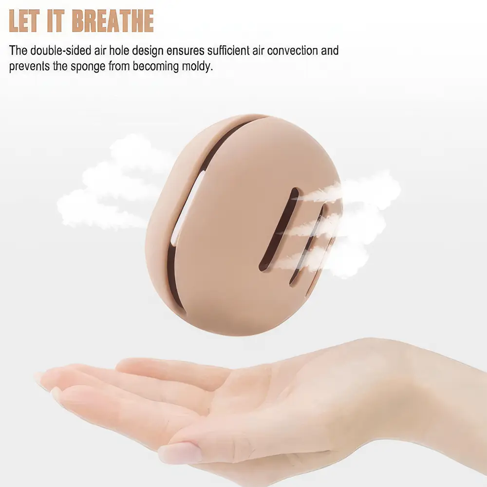 Silicone Beauty Sponge Holder: Clean, Portable, Eco-Friendly