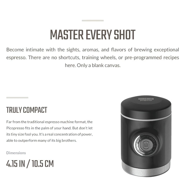 portable espresso maker, view 6 - MRSLM