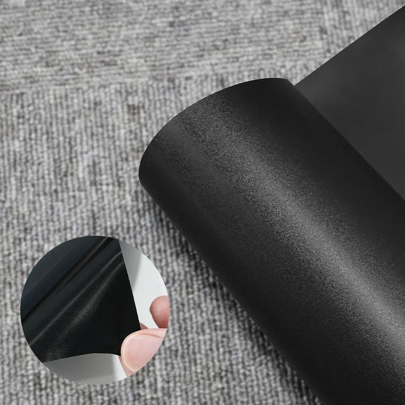 frosted black matte vinyl car wrap, view 8 - MRSLM