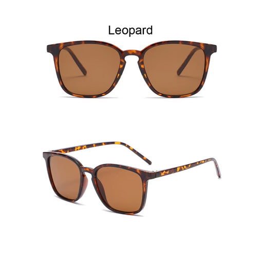 retro square cat eye sunglasses, view 3 - MRSLM