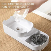 soap dispenser with sponge holder, view 4 - MRSLM