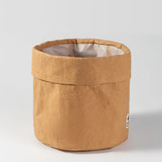 washable kraft paper flower pot, view 3 - MRSLM
