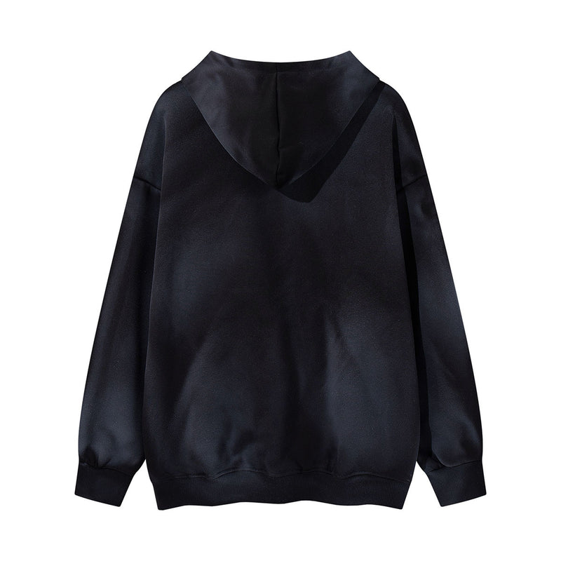 retro hooded cardigan, view 3 - MRSLM
