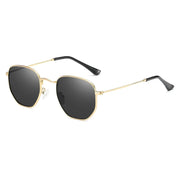 hexagon polarized vintage sunglasses, view 8 - MRSLM