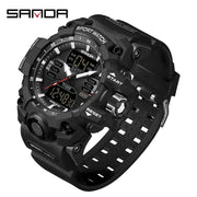 Dual display sports watch for men, view 7 - MRSLM