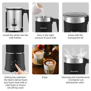 5-in-1 automatic milk frother, view 10 - MRSLM