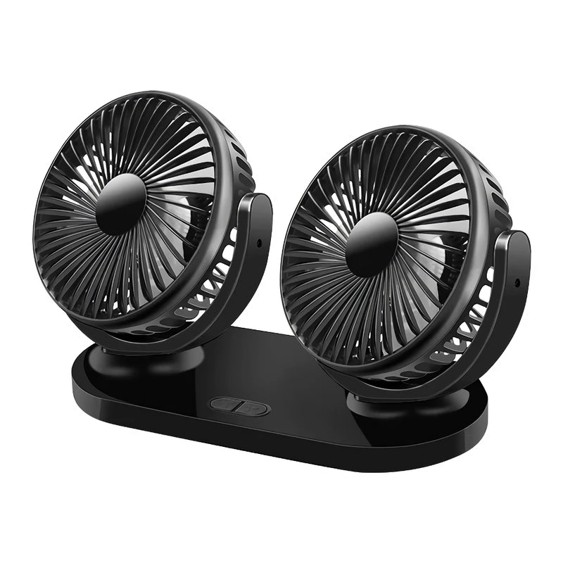 12/24V dual-head car fan - MRSLM