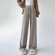 high-waist drawstring wide leg pants - MRSLM
