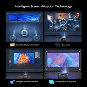 1080p projector with auto focus, view 6 - MRSLM