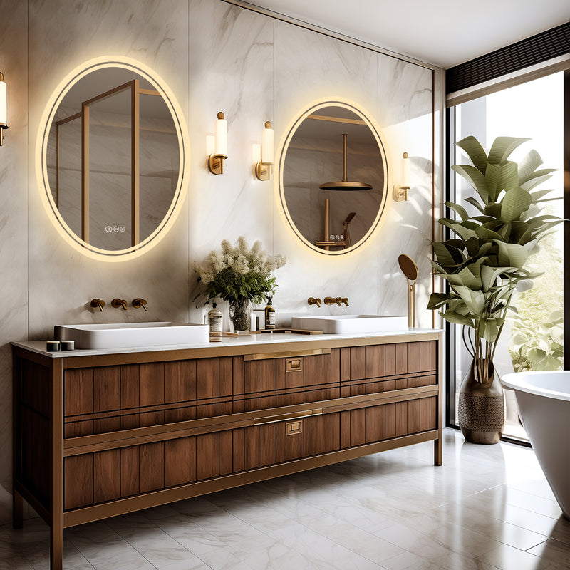 led backlit round vanity mirror, view 6 - MRSLM