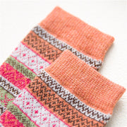 women's striped wool socks, view 6 - MRSLM