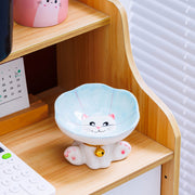 cute ceramic cat and dog bowl, view 7 - MRSLM