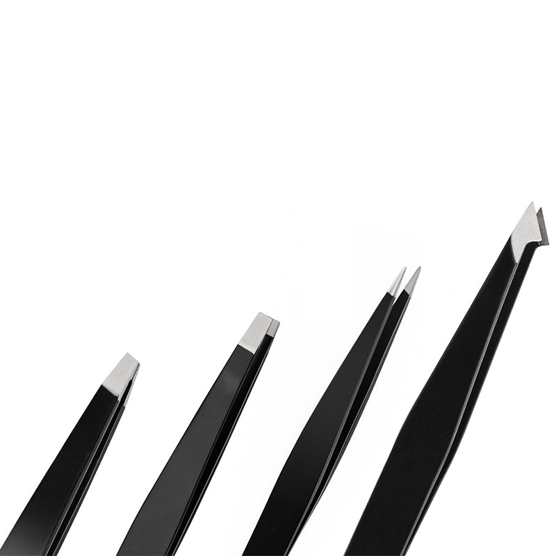 professional eyebrow tweezers set, view 3 - MRSLM