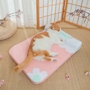 cozy pet bed with pillow, view 4 - MRSLM